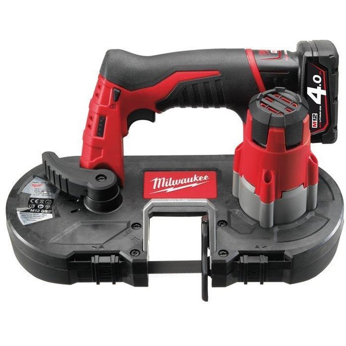 Milwaukee M12 BS-402C Båndsag med batteri og lader