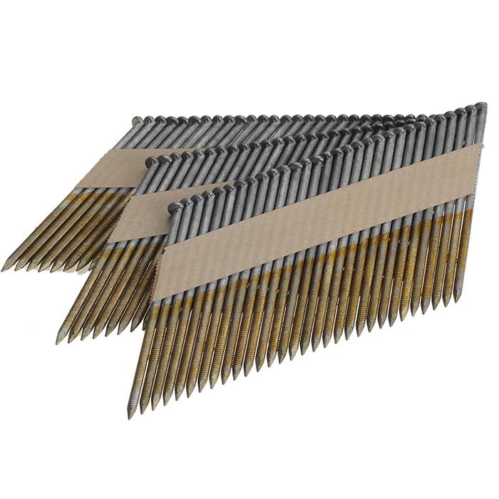 Senco SENCOTE Stomspik blank, D-skalle, 34° 75x2,9 mm