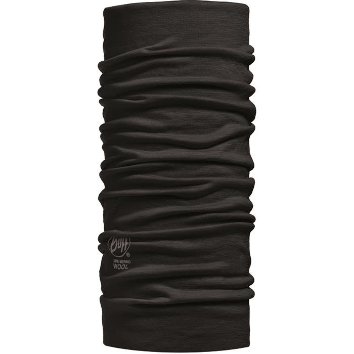 Buff Merino Wool Halsvärmare svart