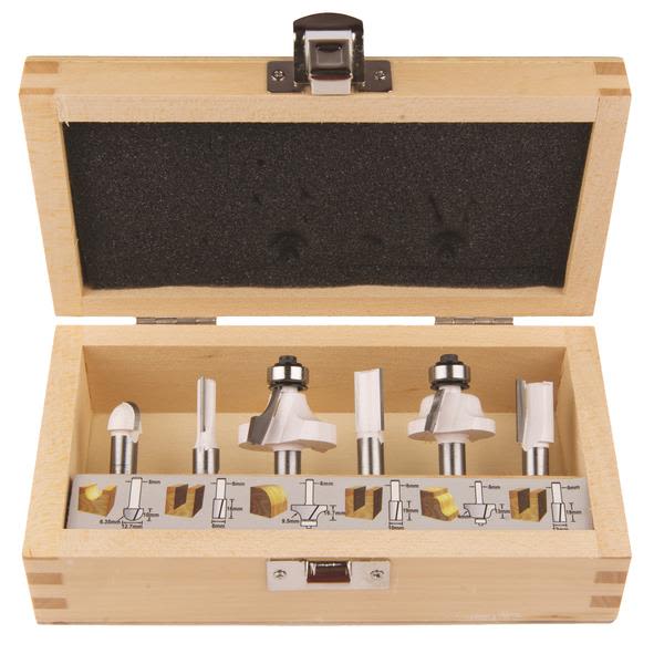 Makita D-53540 Fresesett 6 deler, 8 mm