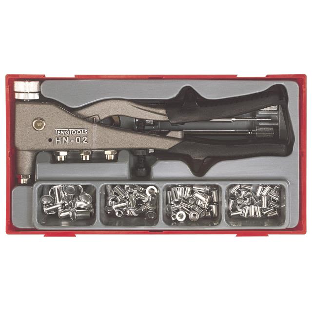Teng Tools TTNR81 Blindnaglemuttersett 81 deler