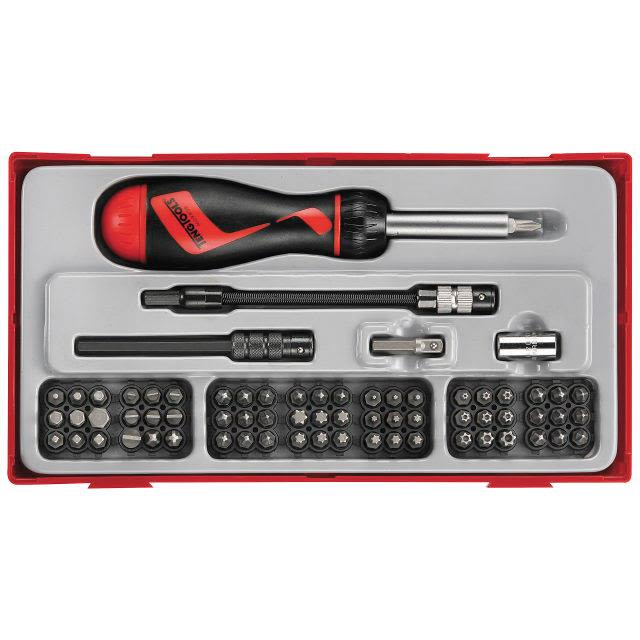 Teng Tools TTMD74 Bitsmejselsats