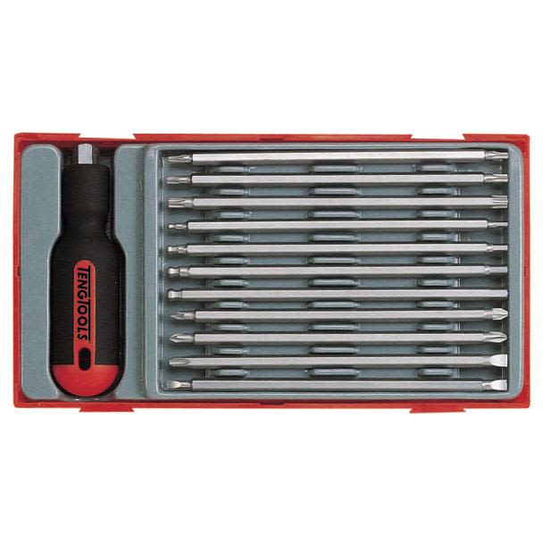 Teng Tools TTMD12D Skruvmejselsats 12 delar