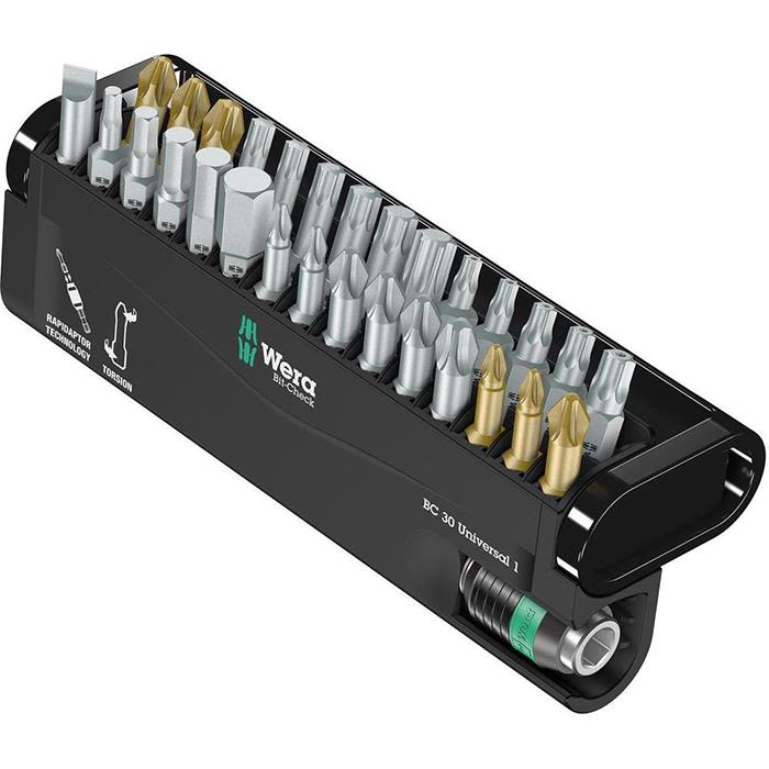 Wera Bit-Check Universal 1 056440 Bitssett 30 deler
