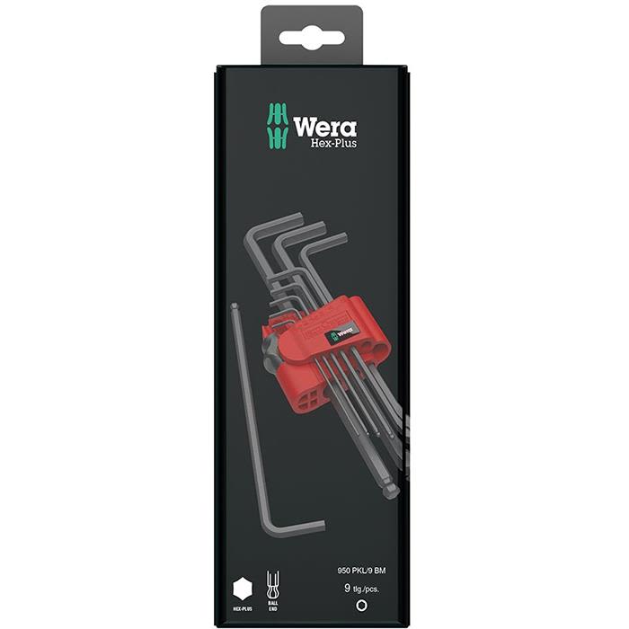 Wera 950 PKL/9 BM SB Insexnyckelsats