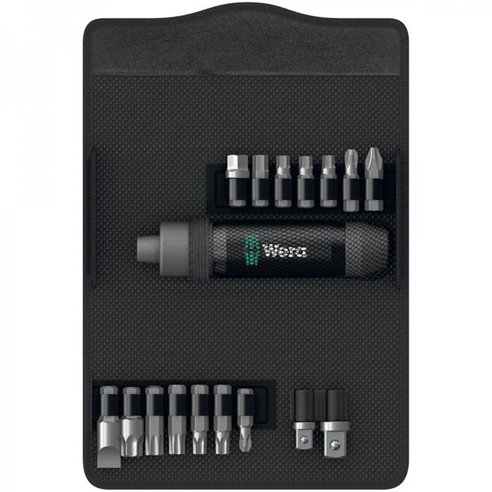 Wera 05072017001, 16 stykker, Hex (metrisk), Philips, Torx, PH 2, PH 3, PH 4, 2,5,6,7,8 mm, TX30, TX40, TX45, TX50, CE, GS, DVE