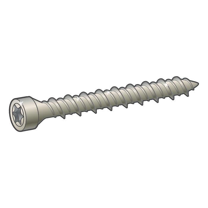 ESSVE Indu-Prog Betongskrue 100-pakning 7,5x65mm
