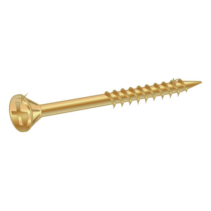 ESSVE FZG Sponplateskrue 1000-pakning 3,9x28mm