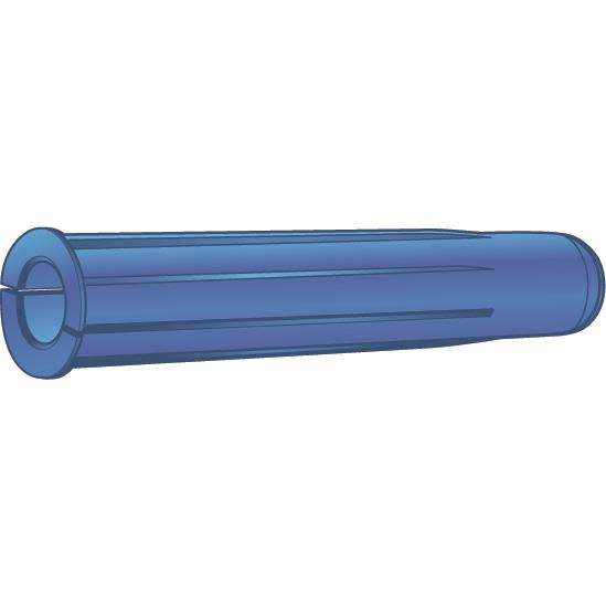 ESSVE TG Plastplugg Blå, 100-pakning 10x45mm