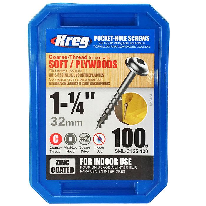 Kreg SML-C125-100 Skrue 32 mm 100-pakning