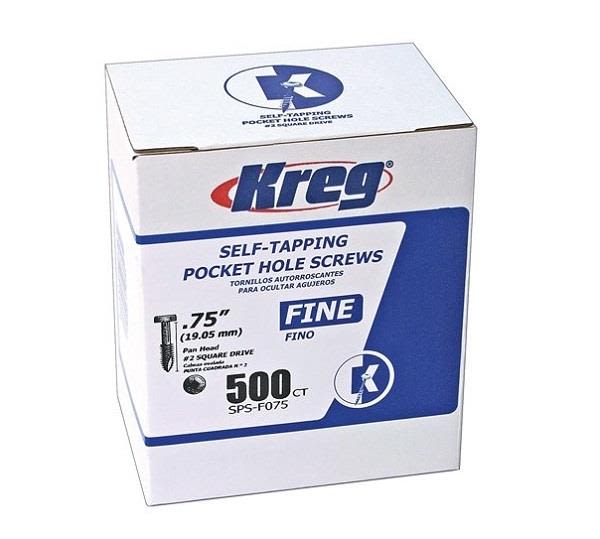 Kreg SPS-F075-500 Skrue 19 mm 500-pakning