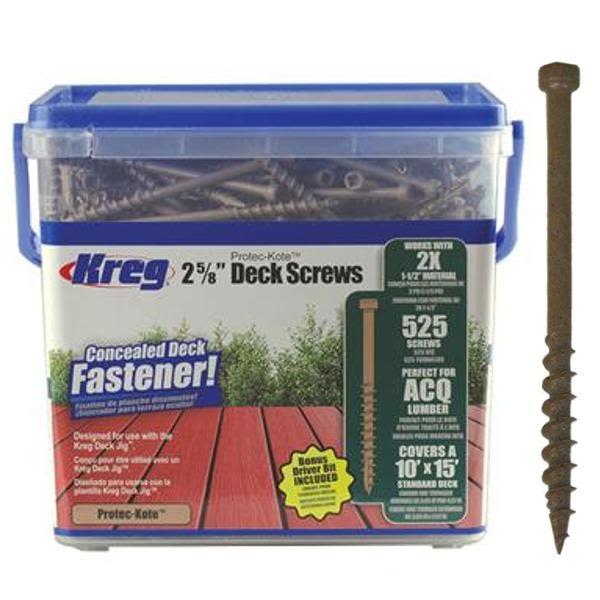 Kreg SDK-C262W-525 Skrue 67 mm 525-pakning