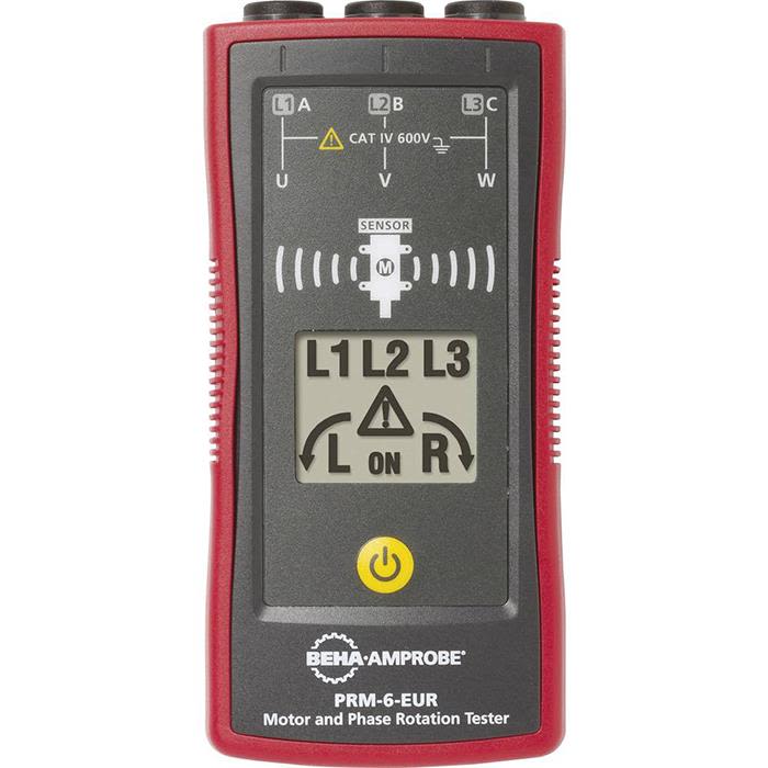 Beha-Amprobe PRM-6-EUR Fas-/motorrotationsprovare