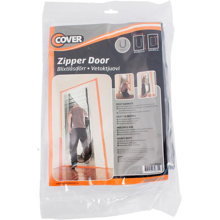 TEBO Cover 869630 Blixtlåsdörr U U-formad öppning