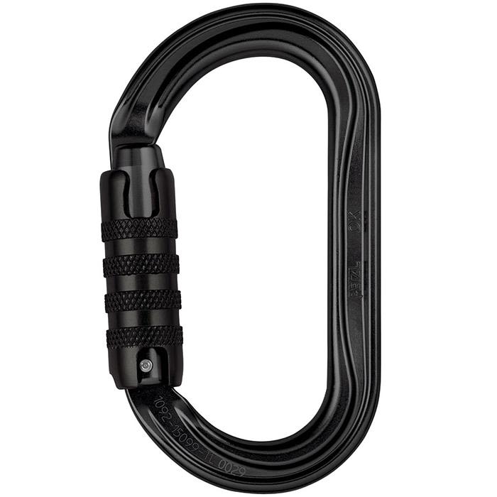Petzl OK Triact-Lock black M33A TL EN 362