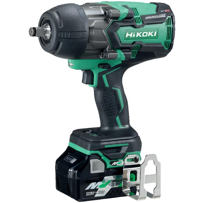 HiKOKI WR36DB Muttertrekker med batteri og lader