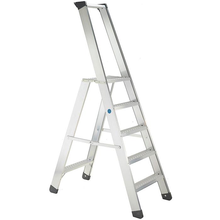 Zarges RC Säkerhetsbock smal, 3 steg