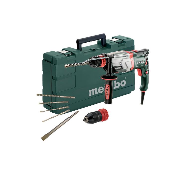 Metabo UHEV 2860-2Q Multihammare med 10 delars mejselsats, 1100 W