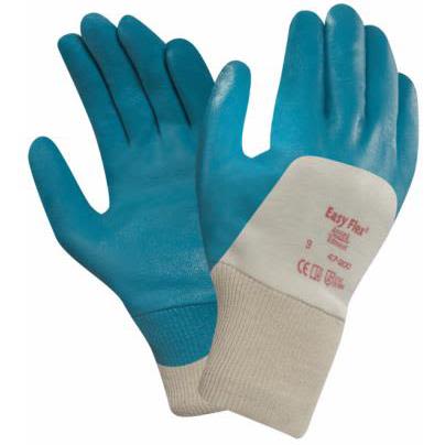 Ansell Easy Flex 47-200 Montagehandske Oljeavvisande nitril/Bomull Fodrad