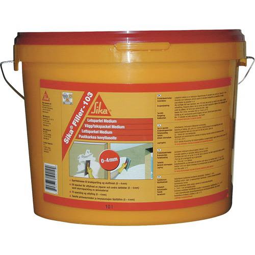 Sika Filler-103 Lättspackel 10 l, hink