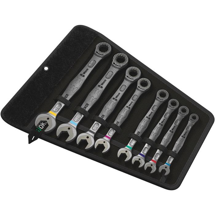 Wera Joker 020012 U-ringspärrnyckelsats 8 delar, tum
