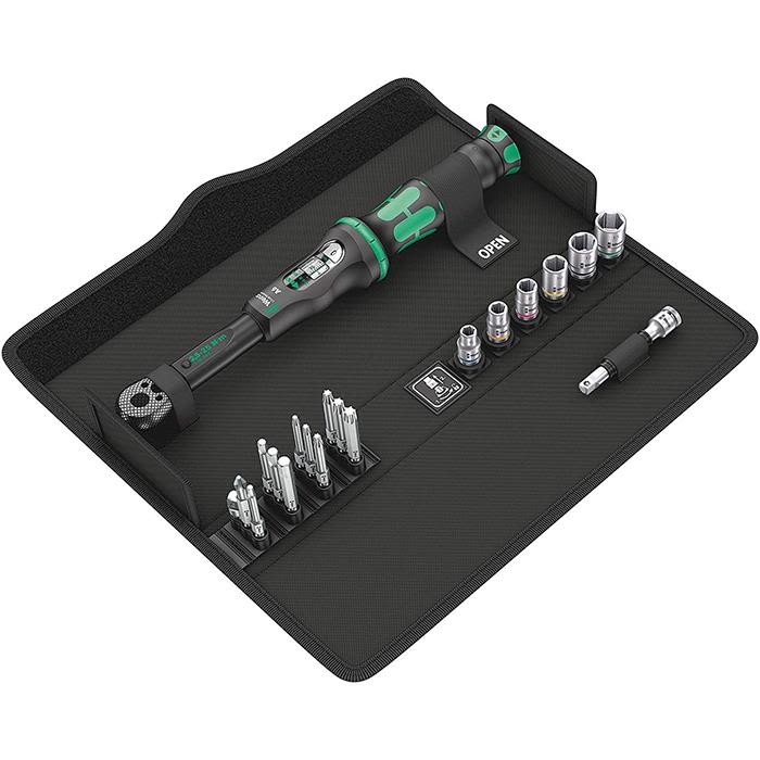 Wera Click Torque A6 set 1 Momentnøgle med tilbehør og taske
