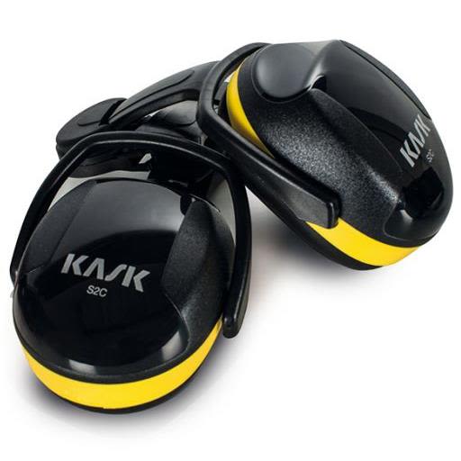 KASK SC2 Hörselskydd gul, medium dämpning