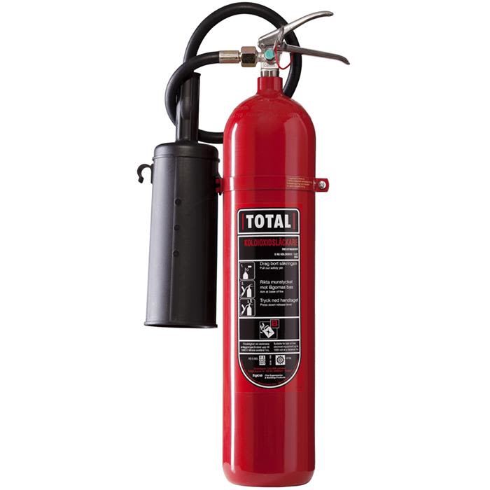 Total FLG KS5BG 89B Brannslukker karbondioksid 5 kg
