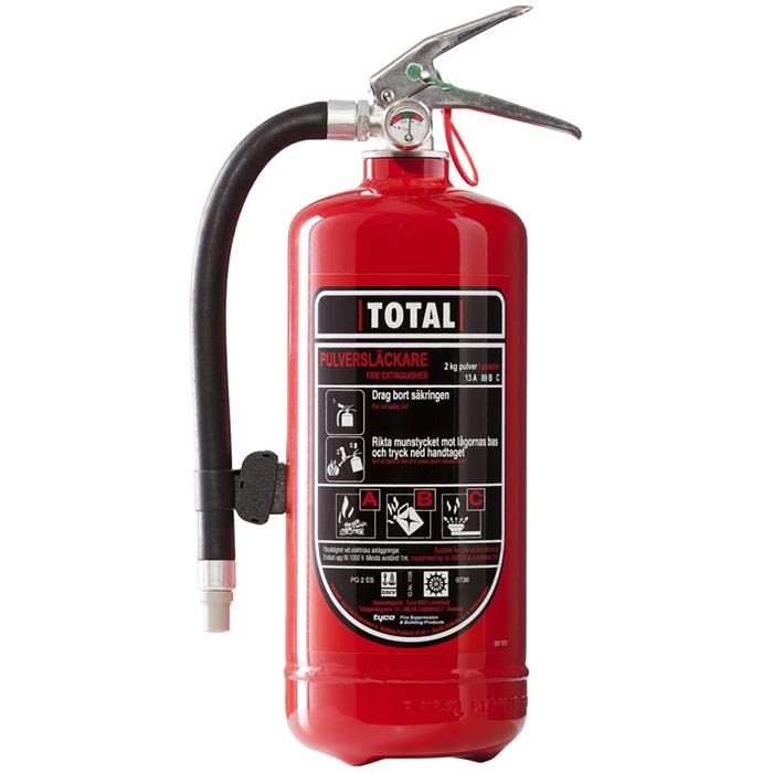 Total FLG PG2ES 13A 89BC Brannslukker pulver 2 kg