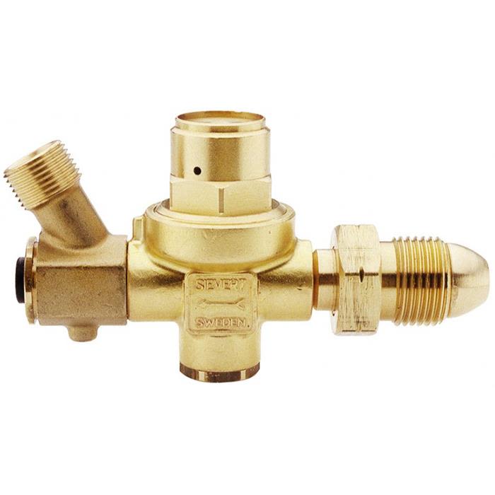 Sievert 309221 Regulator med slangebruddsventil, POL