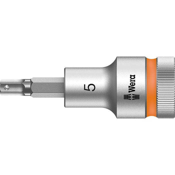 Wera 8740 C HF Sekskanthylse 1/2" 5 mm, 60 mm lang