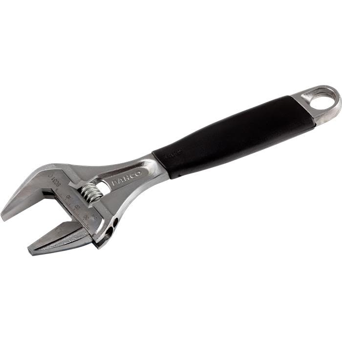 Bahco 9029 C Skiftenøkkel forkrommet, bredere kjeveåpning 170 mm