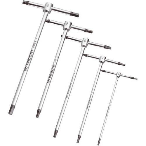 Facom 84TC.J8PB Insexnyckelsats med T-handtag 2 mm-10 mm, 8st.