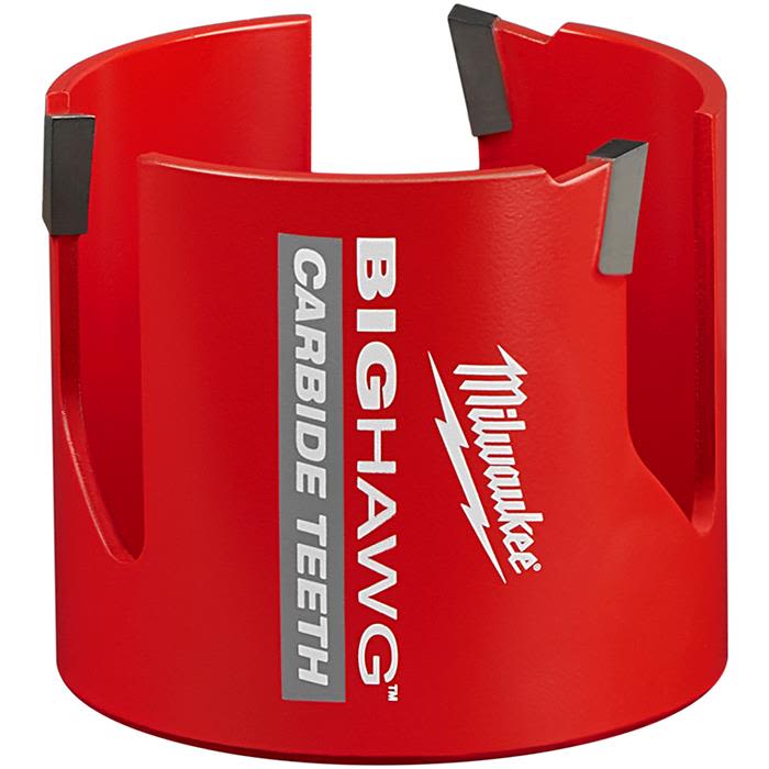 Big Hawg, Single/enkelt, Drill, Murstein, Lightweight Concrete, Halvhard Fiberplate (Mdf), Plast, Kryssfiner, Tre, Rød, 6 Cm, 8,2 Cm