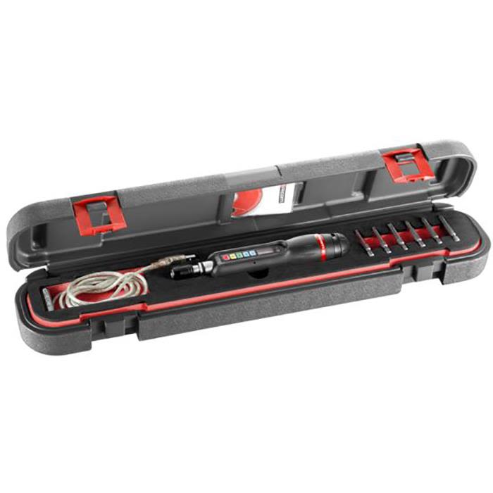 Facom E.S404J1 Momentskrutrekker 1/4", elektronisk 0,4–4 N.m, inkl. 6 stk. bits