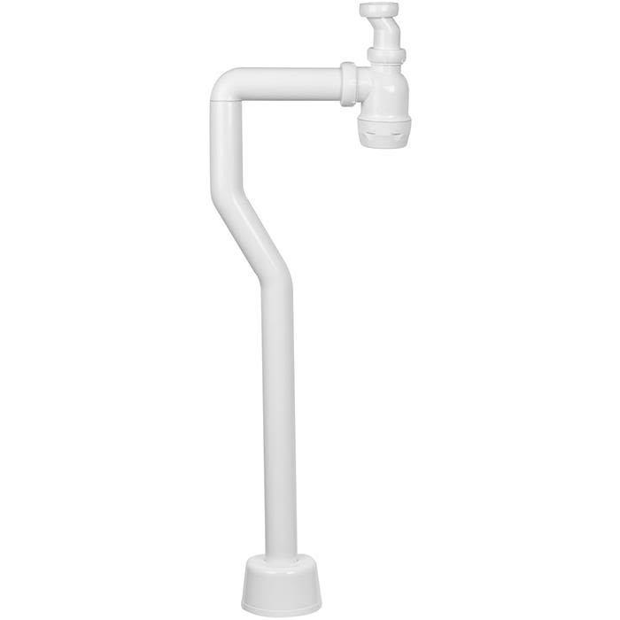 Faluplast 43700 Vannlåssett plast, S-bøy, for 40 mm rør