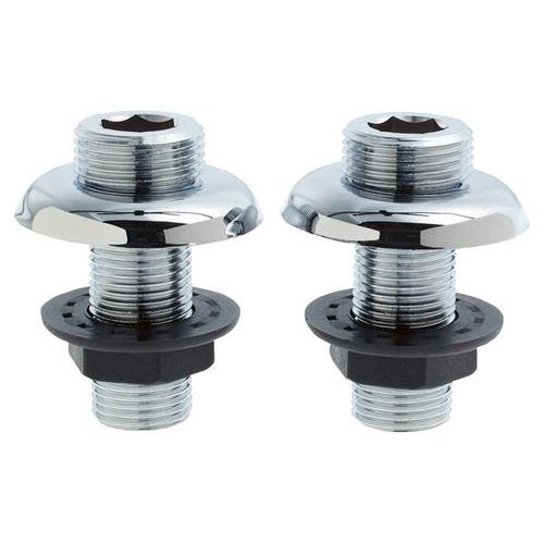 Trio Perfekta 3010030322 Anslutningskoppling för duschkabin, utan avstängning, 2-pack