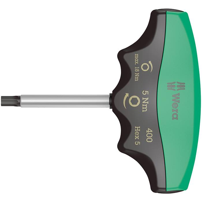 Wera 400 Hex Momentindikator T-handtag 5 Nm