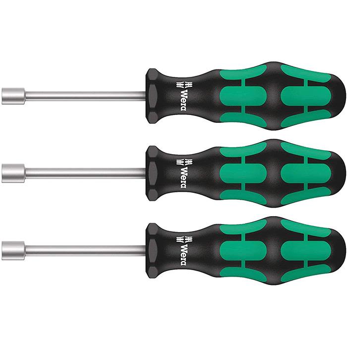 Wera 395 HO/3 Pipeskrutrekkersett 3 deler