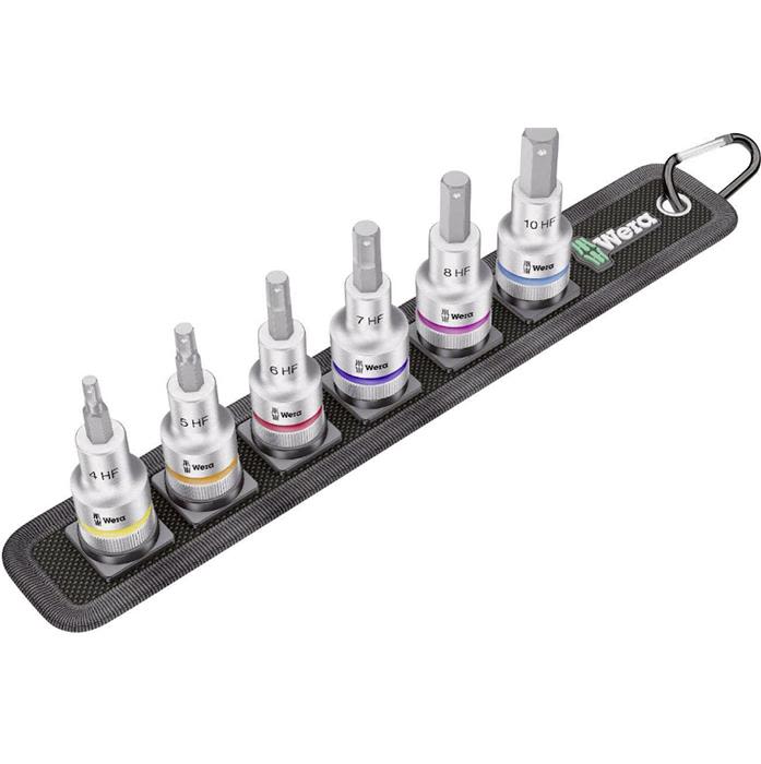 Wera Zyklop C 2 Pipesett sekskant, 1/2"