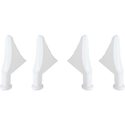 Ifö 554.903.00.1 Bensats till BKFF/BK-PRO, aluminium, vit