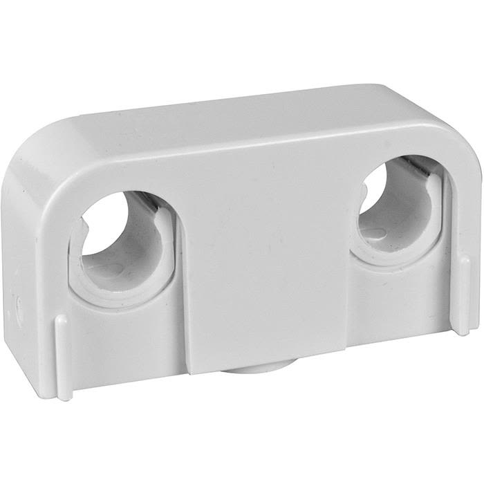 Faluplast 14000 Rörklammer dubbel, med snäpplock, 12/15/16 mm