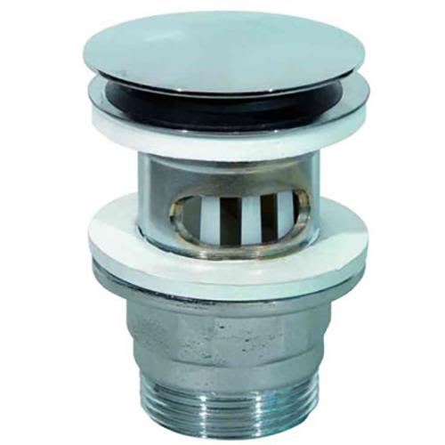 Purus PUM Bottenventil för tvättställ, med bräddavlopp