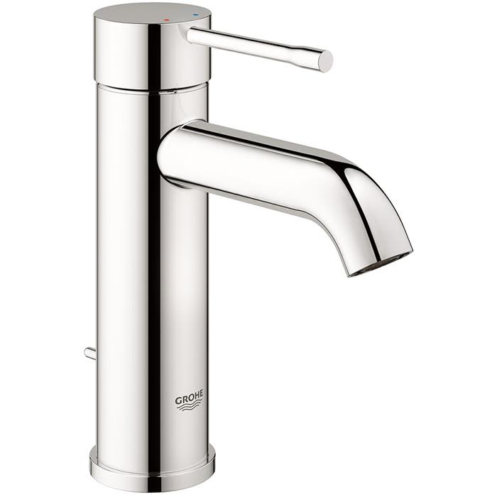Grohe Essence Ettgrepsbatteri til servant, str. S, krom