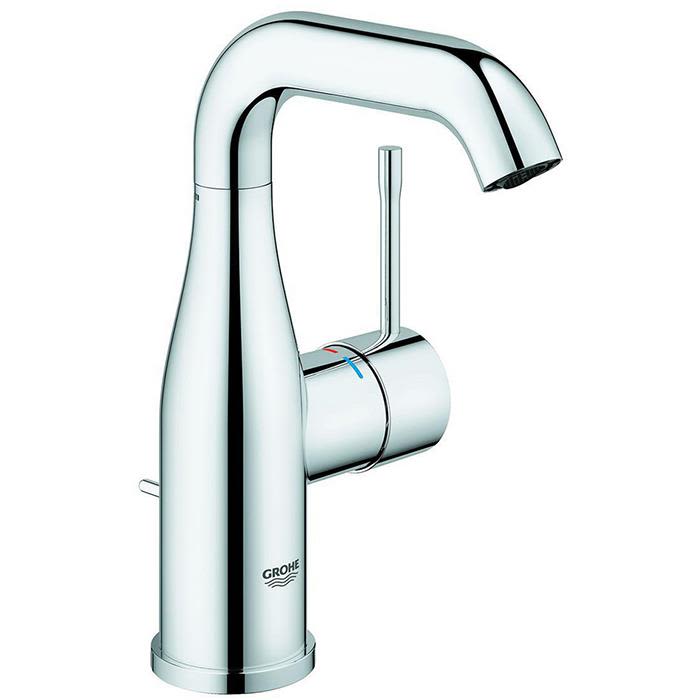 GROHE Essence, Baderomsvask, Kran-håndtak, 1/2, Krom