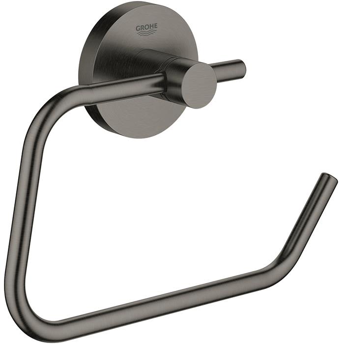 Grohe Essentials Toiletpapirholder uden låg Børstet hård grafit