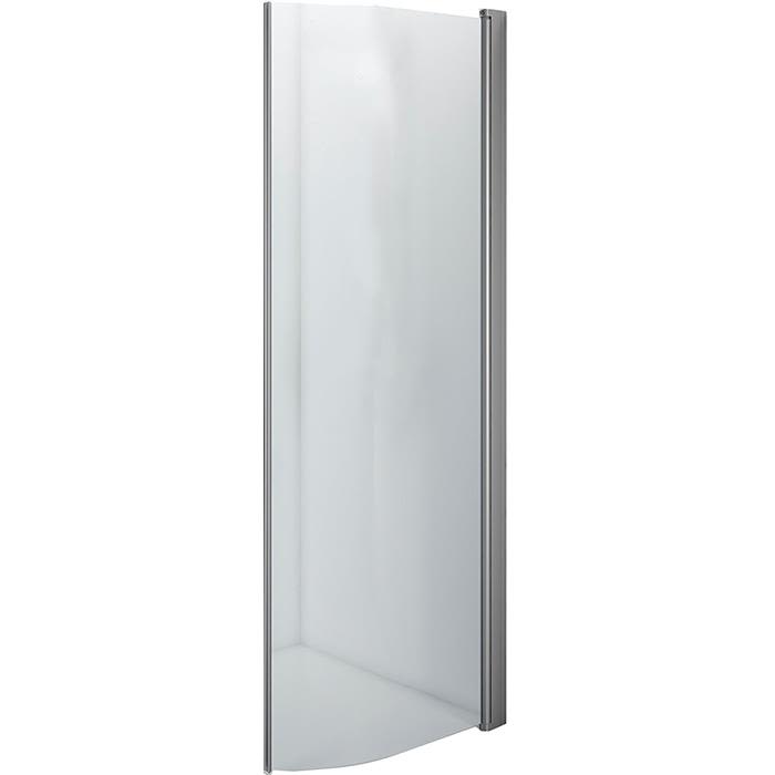 Contura Space SBNK 900 Duschvägg böjd, med knopp 900 mm