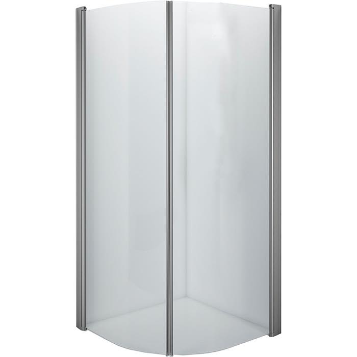 Contura Space SBNK Brusehjørne bøjet, med håndtag, 900 mm