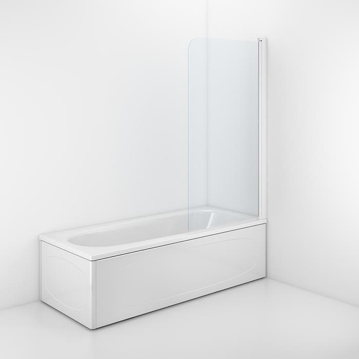 Contura Space SPXK Badkarsvägg 1400 x 800 mm, klarglas