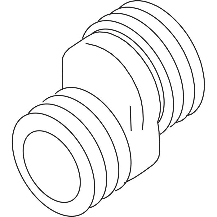Oras 119710/2 Eksenterkopling M26 x 1,5 x G20, 2-pakning